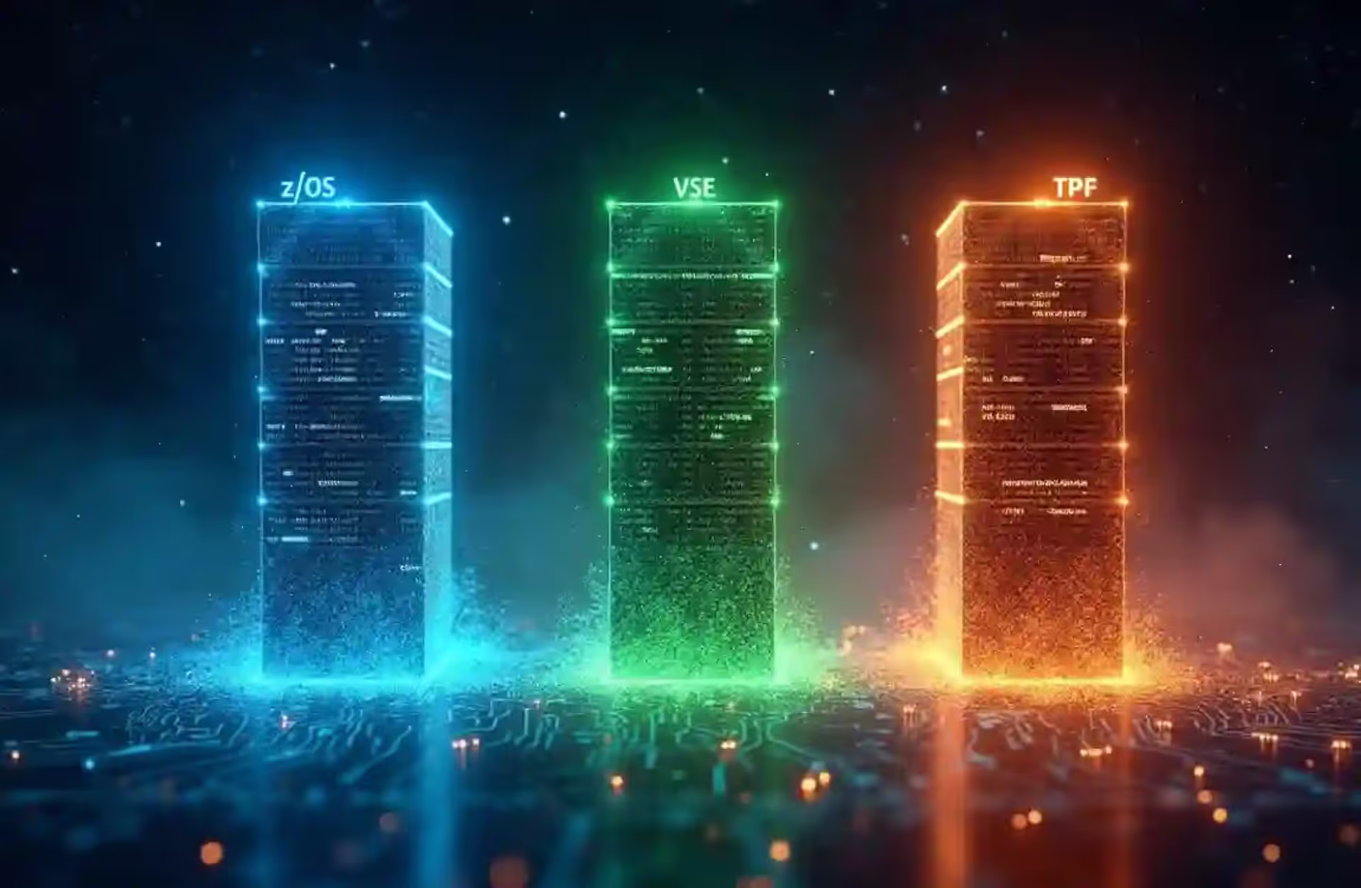 Mainframe Operating Systems: z/OS, z/VSE, and z/TPF Comparison